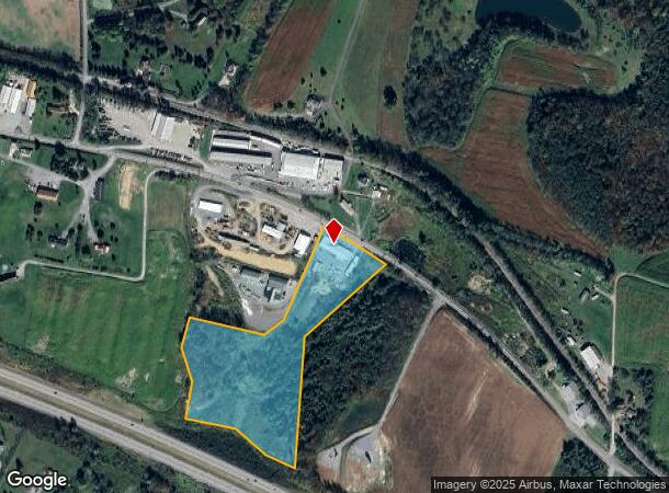 6749 Admiral Peary Hwy, Loretto, PA Parcel Map