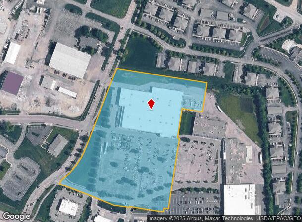  1900 W Park Sq, Xenia, OH Parcel Map