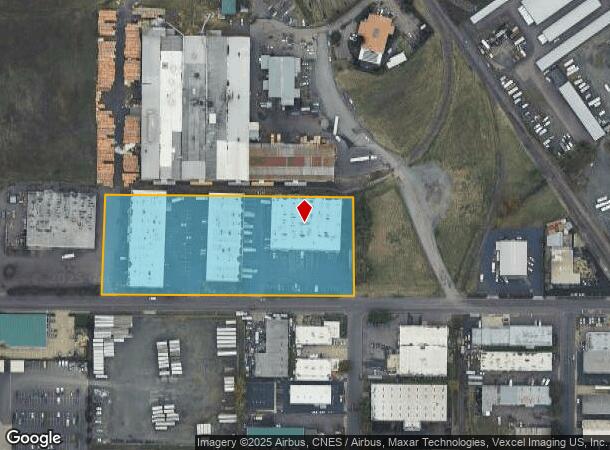  2601 W 5Th Ave, Eugene, OR Parcel Map