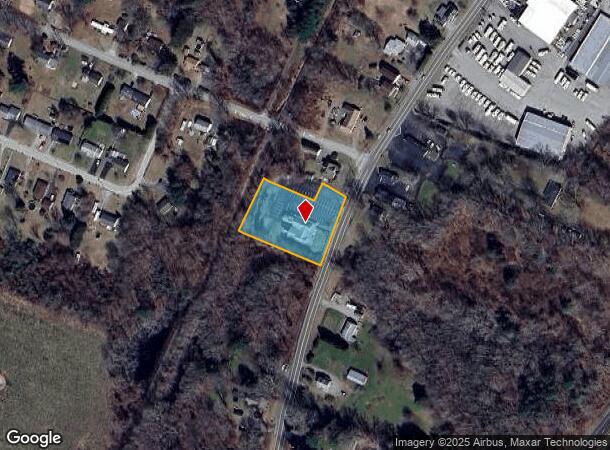  1019 Norwich Rd, Plainfield, CT Parcel Map