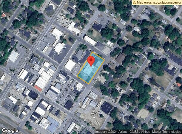  201 N Webb St, Selma, NC Parcel Map