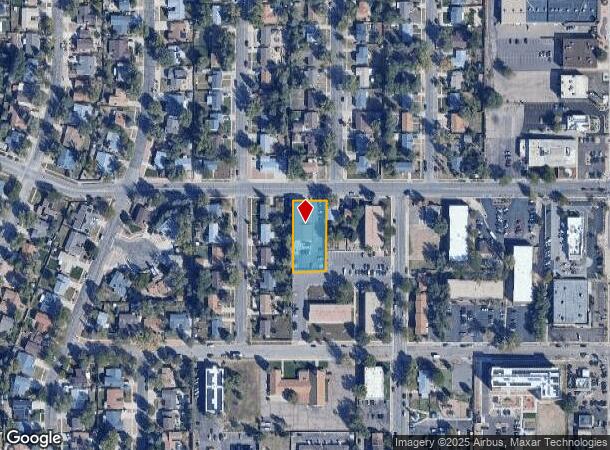 3611 E San Miguel St, Colorado Springs, CO Parcel Map