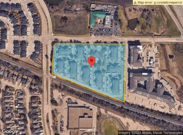  1070 Grandys Ln, Lewisville, TX Parcel Map