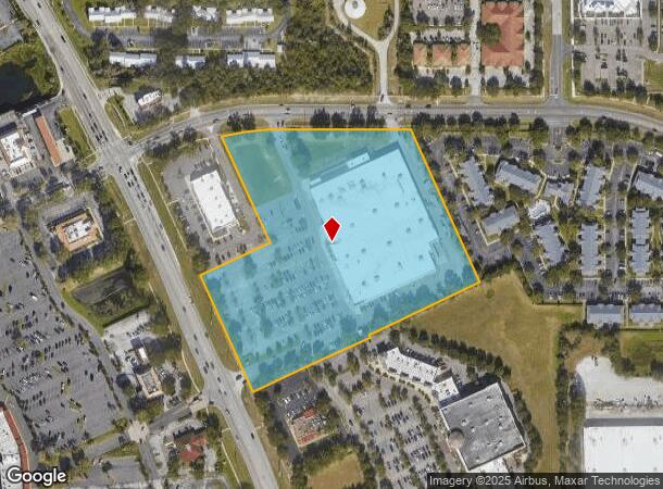  2575 Enterprise Rd, Orange City, FL Parcel Map