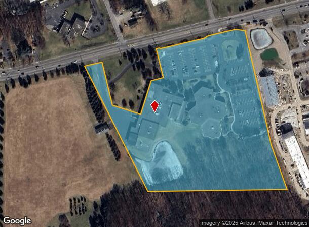 7505 Main Street Fishers, Victor, NY Parcel Map