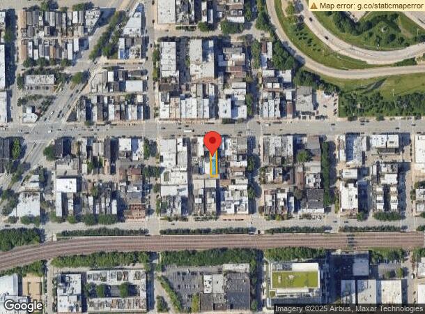  1147 W Grand Ave, Chicago, IL Parcel Map