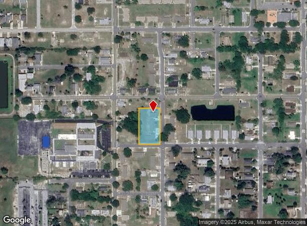 611 Johnson St, Cocoa, FL Parcel Map
