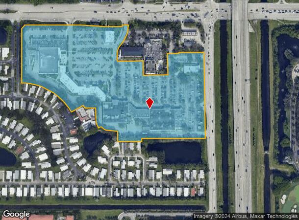  8180 Glades Rd, Boca Raton, FL Parcel Map