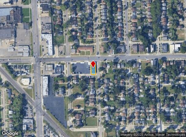  15301 Tireman Ave, Dearborn, MI Parcel Map
