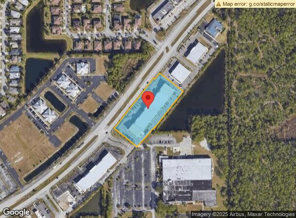  3905 W Eau Gallie Blvd, Melbourne, FL Parcel Map