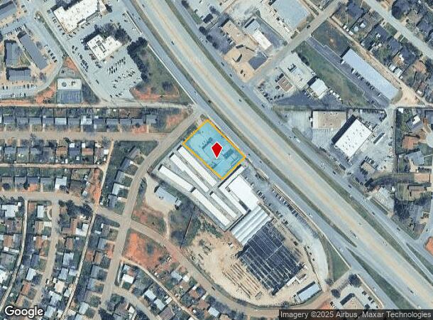 2802 S Clack St, Abilene, TX Parcel Map
