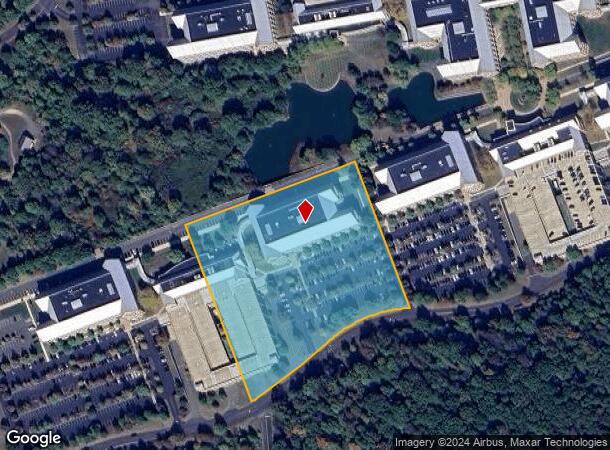  1700 American Blvd, Pennington, NJ Parcel Map