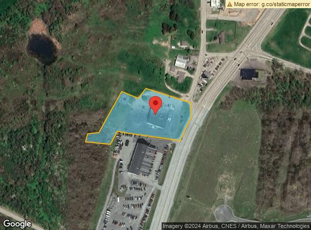  1829 University Dr, Dunbar, PA Parcel Map