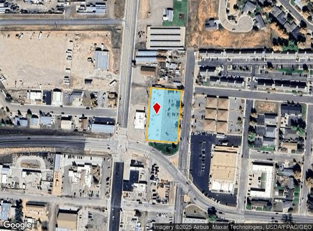 1660 N 4Th St, Laramie, WY Parcel Map