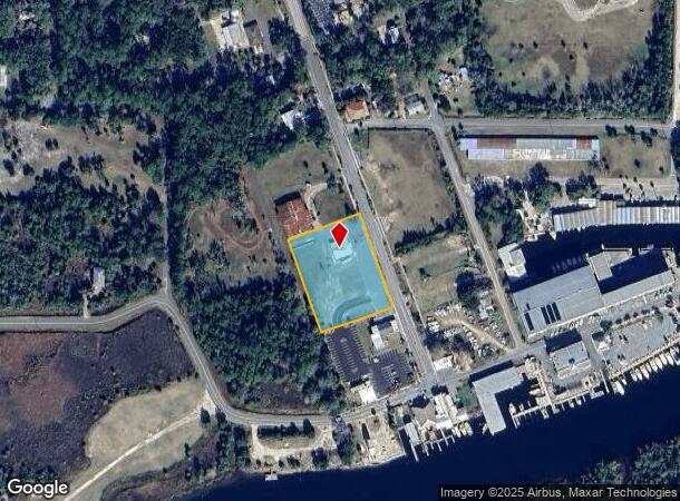 826 Port Leon Dr, Saint Marks, FL Parcel Map