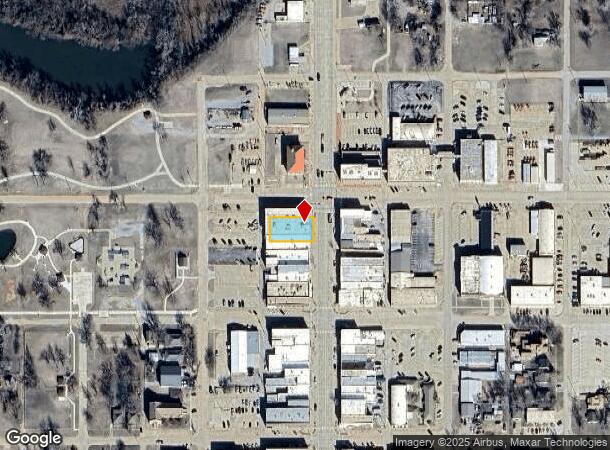 320 N Main St, Kingfisher, OK Parcel Map