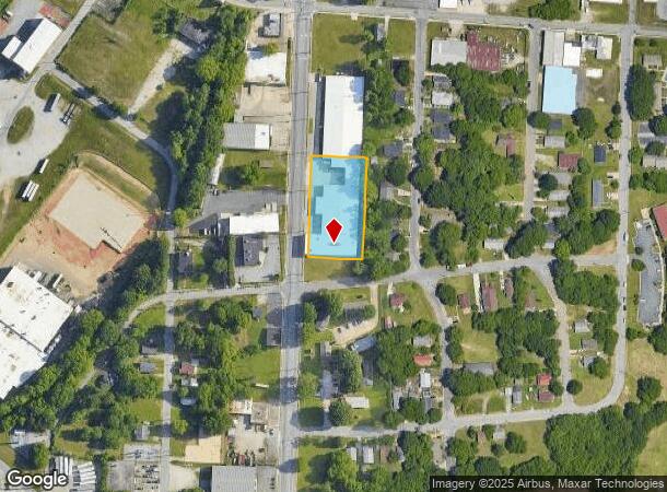 827 W Green Dr, High Point, NC Parcel Map