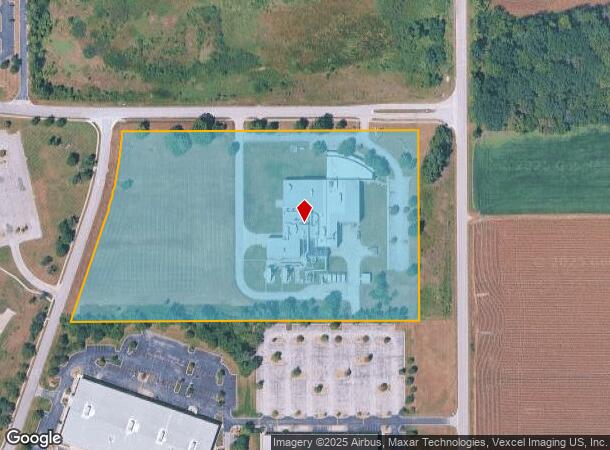 3841 Greenway Cir, Lawrence, KS Parcel Map