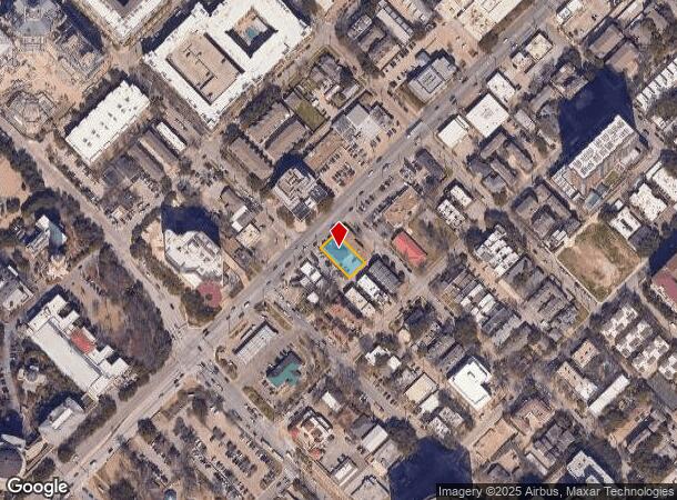  2512 Oak Lawn Ave, Dallas, TX Parcel Map