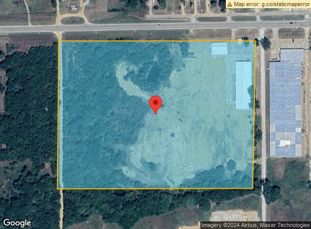  1530 W Main St, Tishomingo, OK Parcel Map