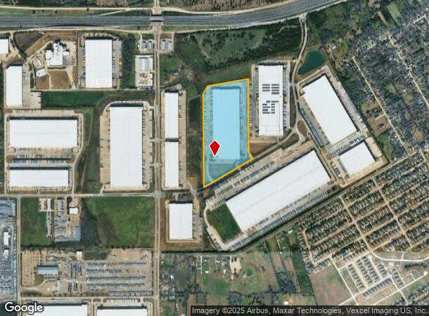  2200 Danieldale Rd, Lancaster, TX Parcel Map