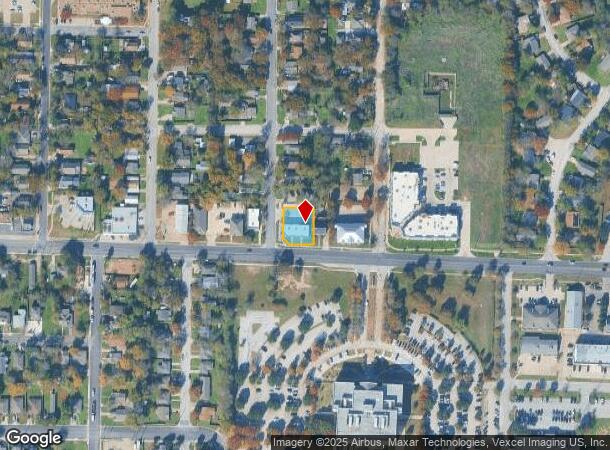  1409 E Mckinney St, Denton, TX Parcel Map