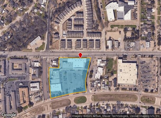 2627 W Jefferson Blvd, Dallas, TX Parcel Map