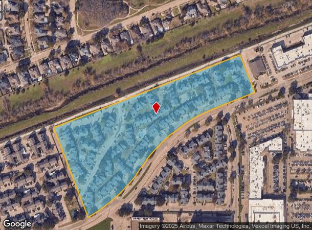 1120 Mac Arthur Dr, Carrollton, TX Parcel Map