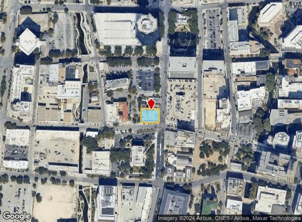  107 N Flores St, San Antonio, TX Parcel Map