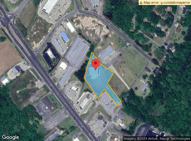  6648 N Hills St, Meridian, MS Parcel Map