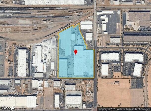  1502 E Hadley St, Phoenix, AZ Parcel Map