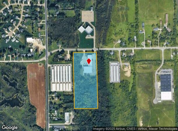 6437 Lennon Rd, Swartz Creek, MI Parcel Map