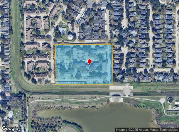  3233 Windchase Blvd, Houston, TX Parcel Map