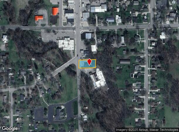  54 S Bridge St, Saranac, MI Parcel Map