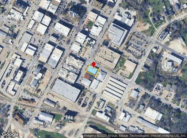  200 E Jefferson St, Waxahachie, TX Parcel Map