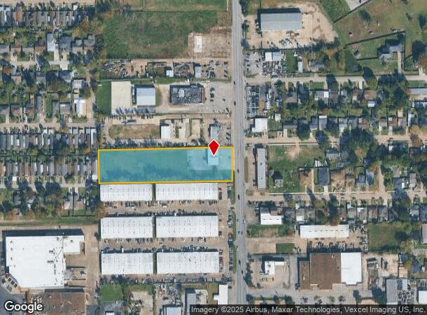  2940 Shaver St, Pasadena, TX Parcel Map