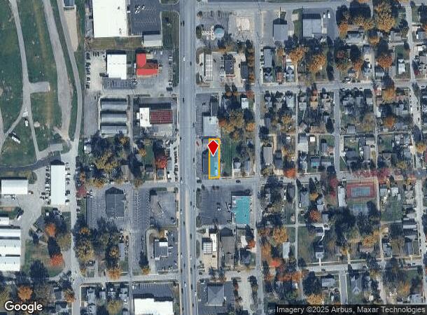 201 N Morton St, Franklin, IN Parcel Map