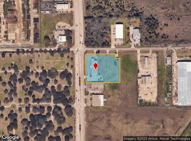 1201 N Main St, Pearland, TX Parcel Map