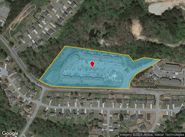  1506 Farmington Way, Winder, GA Parcel Map