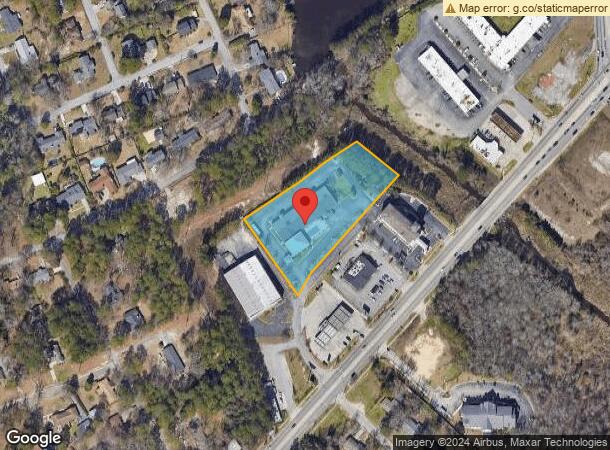  110 Branch Rd, West Columbia, SC Parcel Map