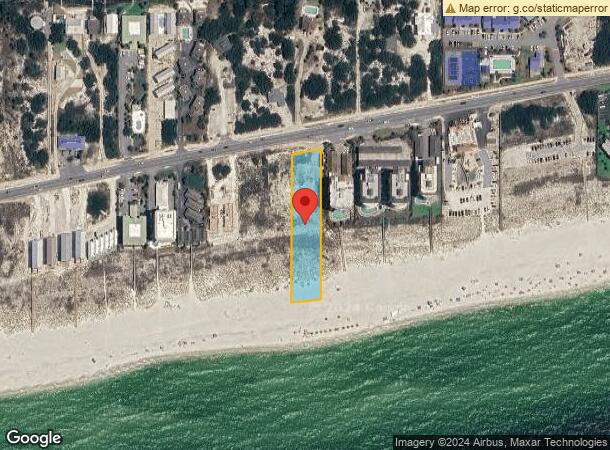  16557 Perdido Key Dr, Pensacola, FL Parcel Map