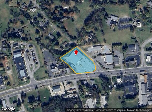  2913 W Main St, Salem, VA Parcel Map