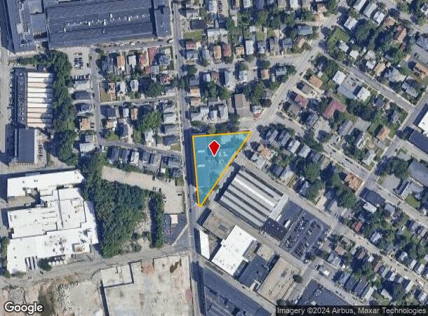  1080 Main St, Pawtucket, RI Parcel Map