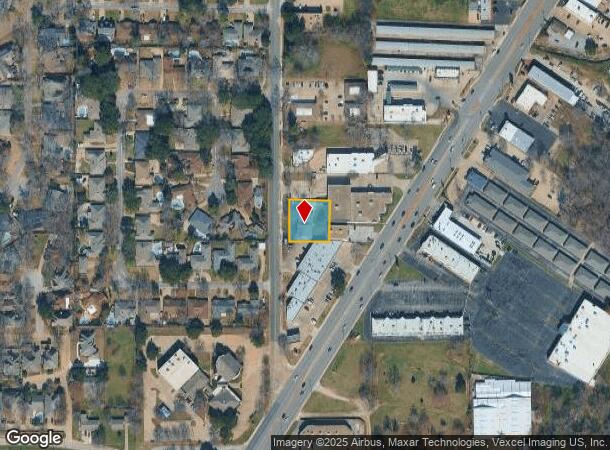3109 Medlin Dr, Arlington, TX Parcel Map