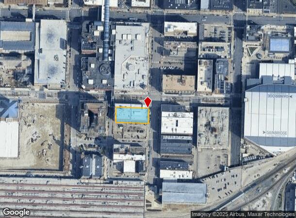 202 S Meridian St, Indianapolis, IN Parcel Map