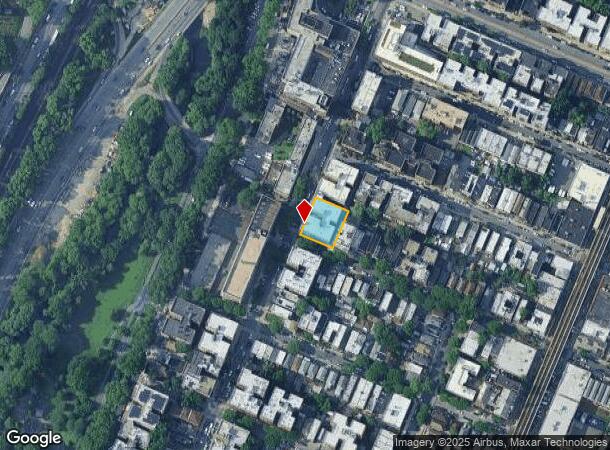  4128 Carpenter Ave, Bronx, NY Parcel Map
