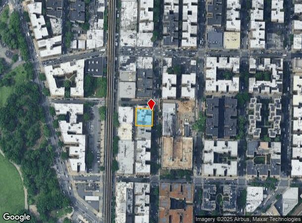 2105 Cruger Ave, Bronx, NY Parcel Map
