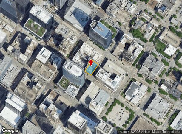 1085 Rusk St, Houston, TX Parcel Map