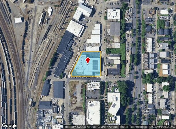  1616 W Bertona St, Seattle, WA Parcel Map