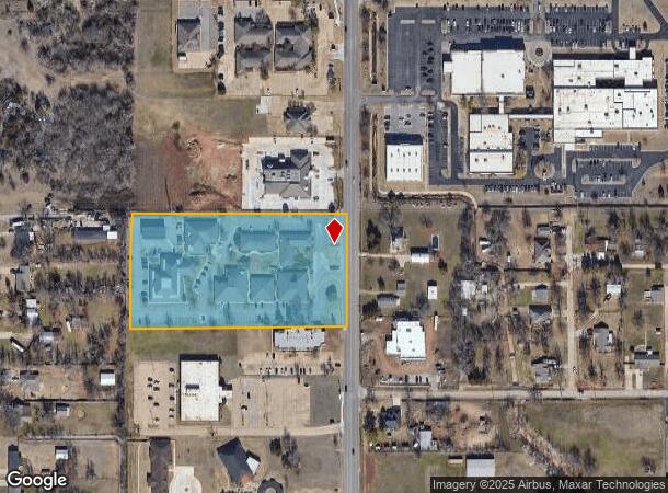  8241 S Walker Ave, Oklahoma City, OK Parcel Map